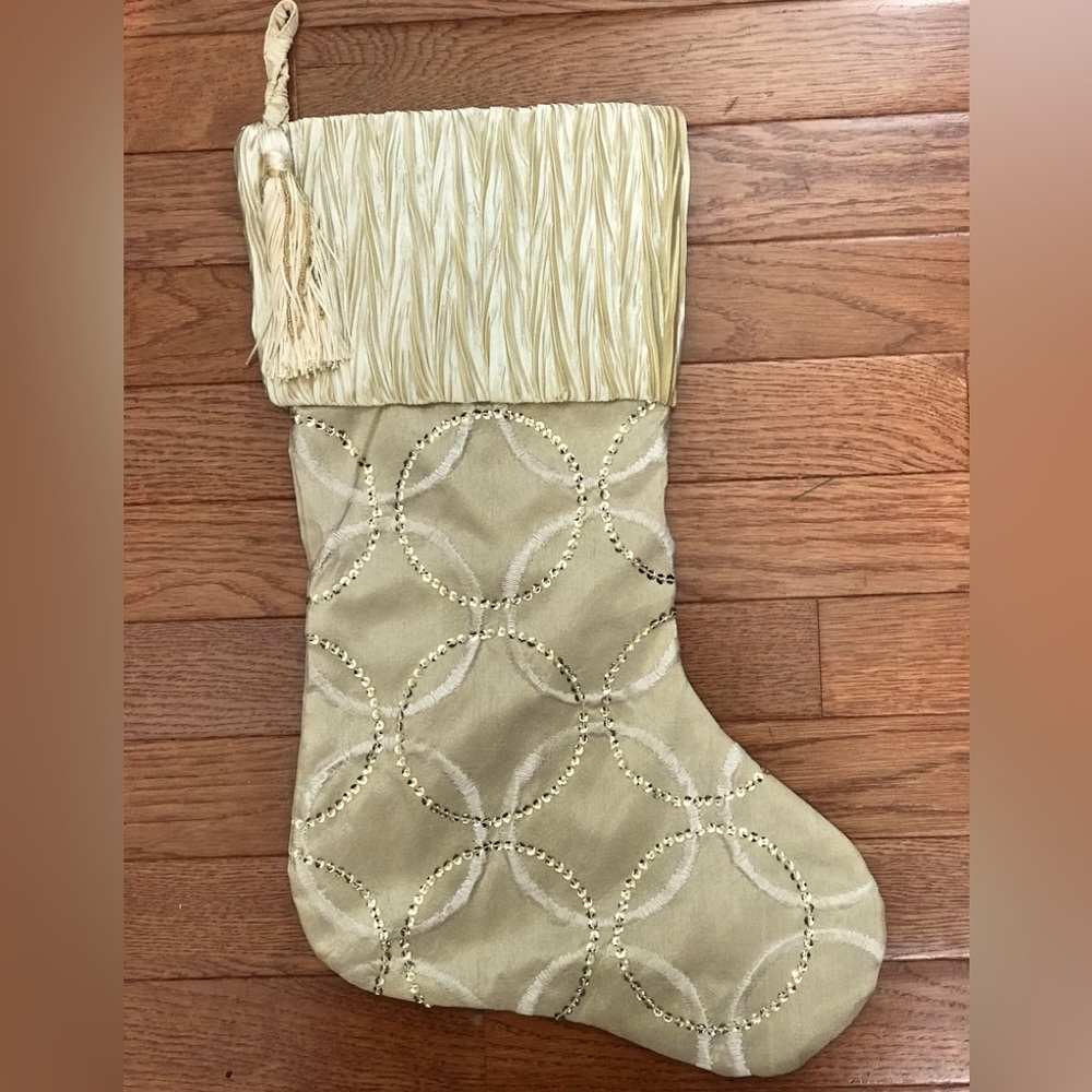 Hobby Lobby Champagne stocking new